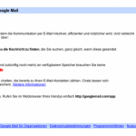 Gmail mit richtiger Angabe