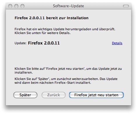 Firefox 2.0.0.11