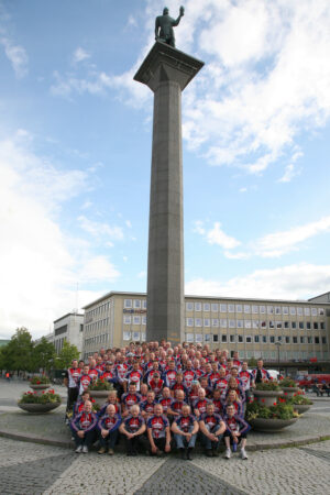 Gruppenbild Team Jæren 2009