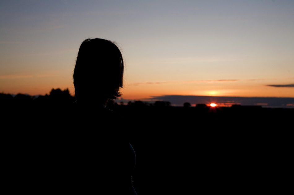 Spaziergang heute abend. 