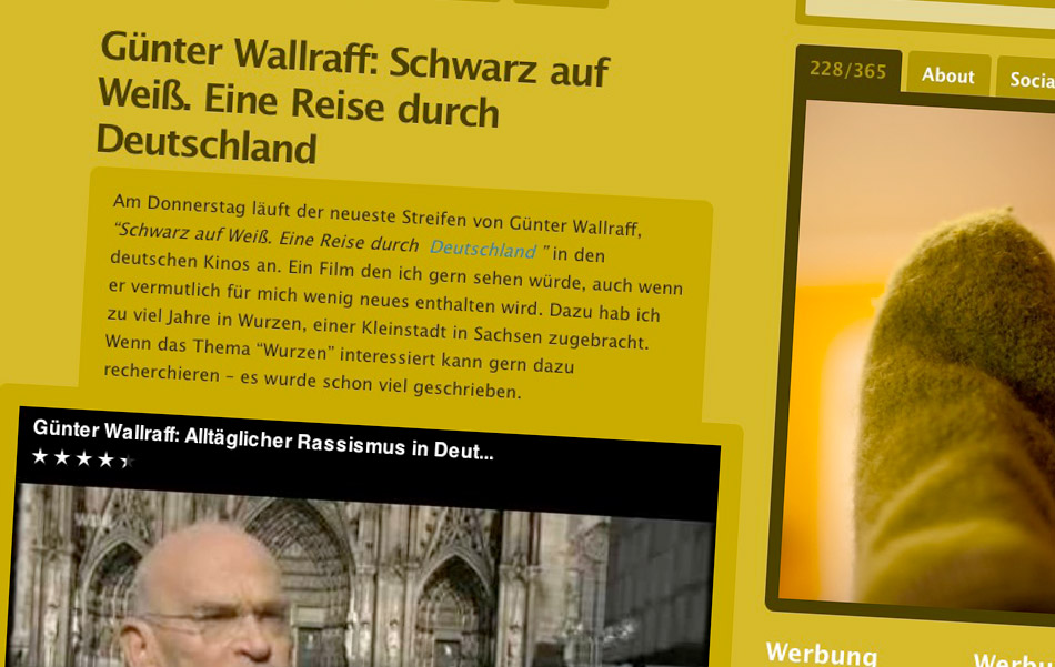 Heute kein Bild, sondern eine erste Vorschau vom vermutlich neuen Design. 