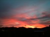 Sonnenaufgang, heute morgen um 8:49. Wann geht die Sonne so bei Euch derzeit auf?