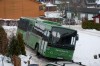 Wir hatten uns schon auf eine neue Busroute direkt vor unserer Haustür gefreut, allerdings musste der Busfahrer wohl feststellen das hier kein Durchkommen ist. Die Bergungsarbeiten dauerten den ganzen Samstag und es mir ein echtes Rätsel, wie er überhaupt hier hoch gekommen ist.