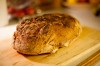 Mein erstes selbstgebackenes Brot - so richtig ohne Brotbackautomat. Gut sieht es aus - ob es auch so schmeckt?