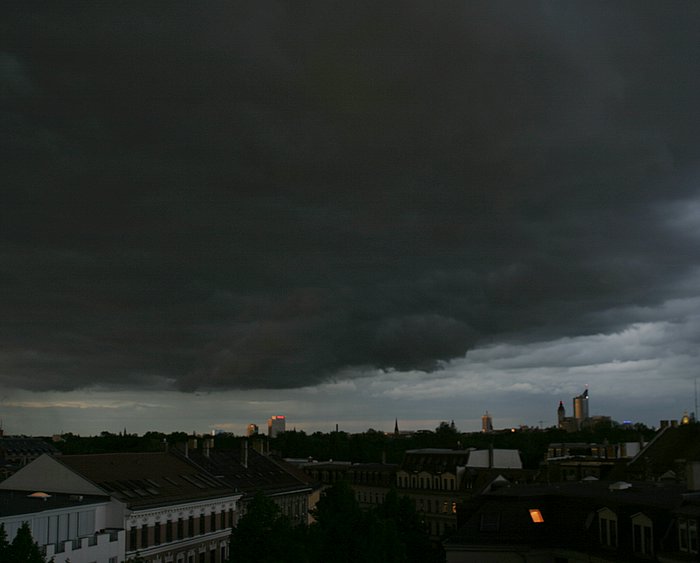 Gewitter über Leipzig