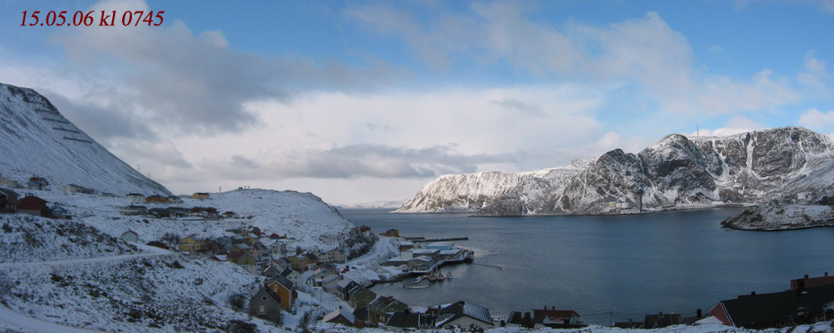 Schnee am Nordkapp