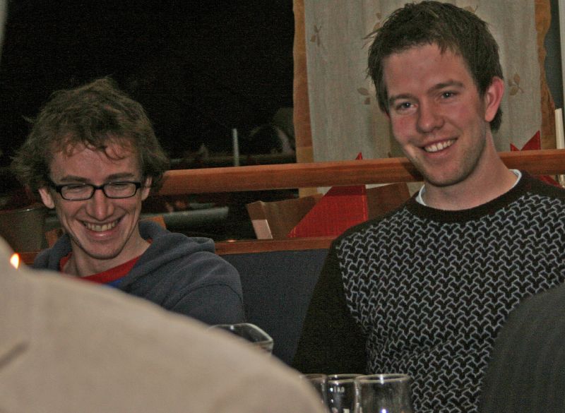 Morten und ich beim Bryne Cykelklubb